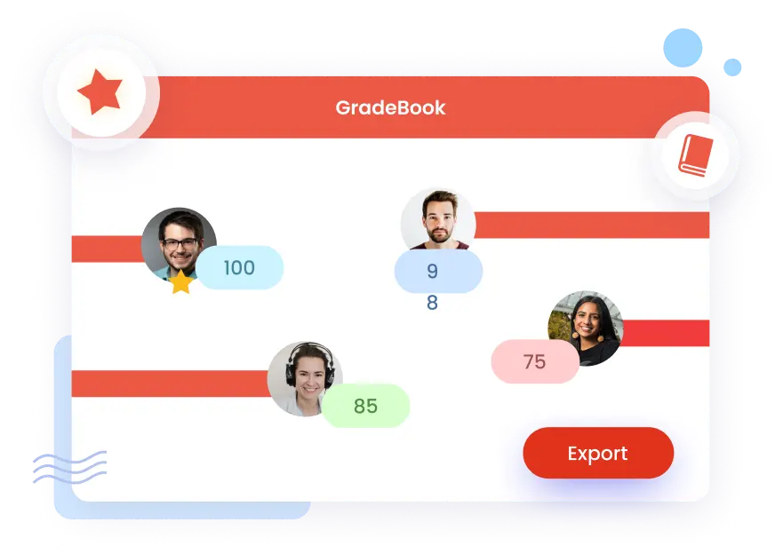 School ERP user experience and school management illustration